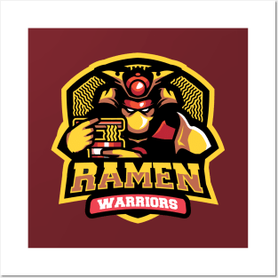 Team Ramen Warriors Posters and Art